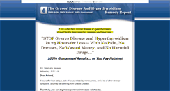 Desktop Screenshot of gravesdiseaseremedy.com